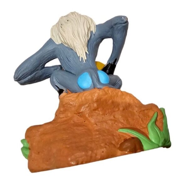 Disney Store Lil Classics Lion King Rafiki On Rock PVC Figure Figurine Toy - Picture 3 of 7